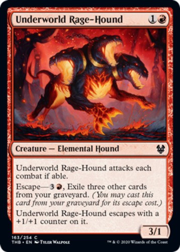 Underworld Rage-Hound - Theros Beyond Death - English - NM - MTG