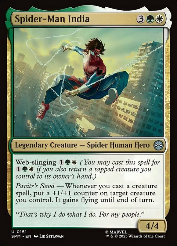 Spider-Man India - Marvel's Spider-Man - English - NM - MTG