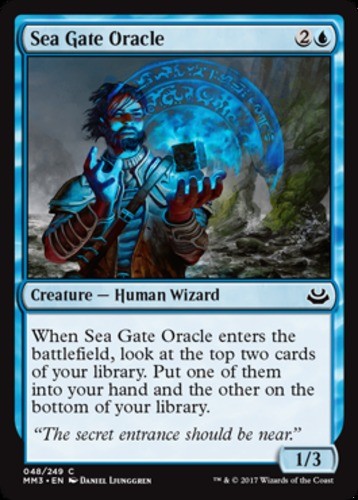 Sea Gate Oracle - Modern Masters 2017 - English - NM - MTG