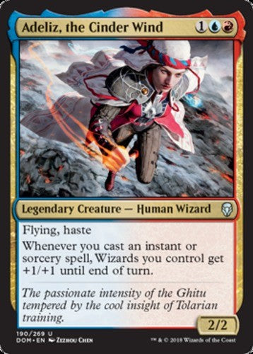 Adeliz, the Cinder Wind - Dominaria - English - NM - MTG
