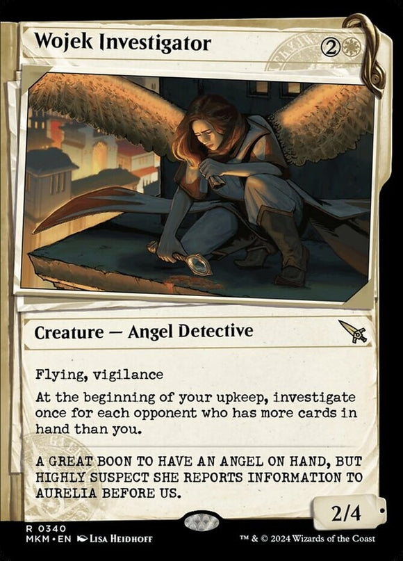 Wojek Investigator - Showcase - Murders at Karlov Manor - English - NM - MTG
