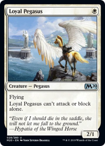 Loyal Pegasus - Core Set 2020 (M20) - English - NM - MTG