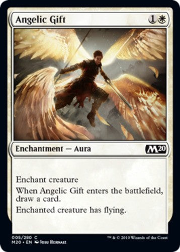Angelic Gift - Core Set 2020 (M20) - English - NM - MTG