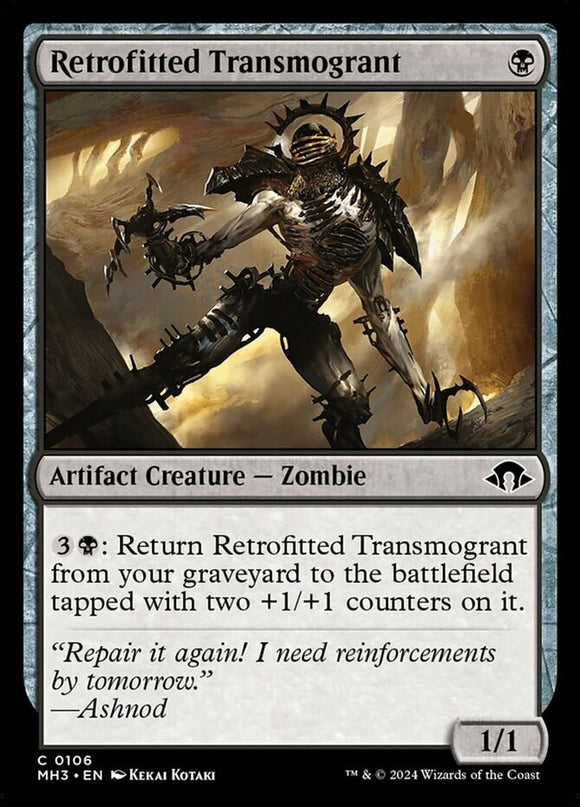 Retrofitted Transmogrant - Modern Horizons 3 - English - NM - MTG