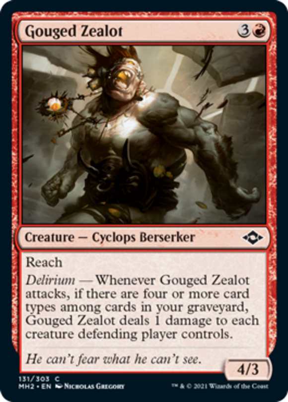Gouged Zealot - Modern Horizons 2 - English - NM - MTG