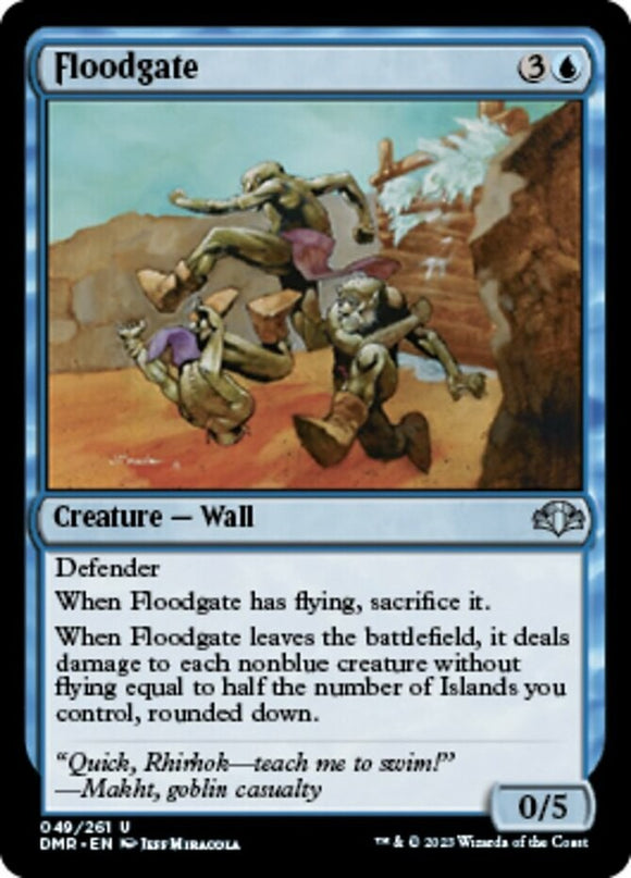 Floodgate - Dominaria Remastered - English - NM - MTG