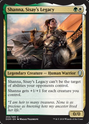 Shanna, Sisay's Legacy - Dominaria - English - NM - MTG
