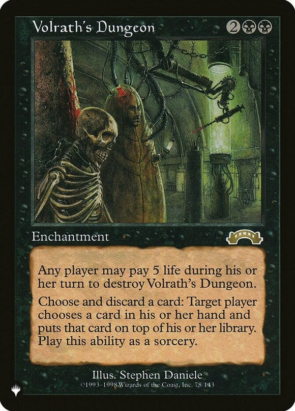 Volrath's Dungeon - The List - The List - English - NM - MTG