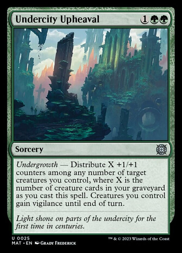 Undercity Upheaval - March of the Machines: The Aftermath - English - NM - MTG