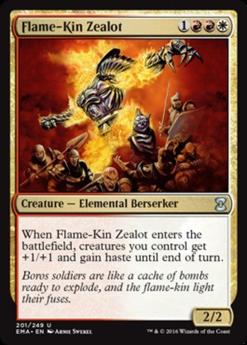 Flame-Kin Zealot - Eternal Masters - English - NM - MTG