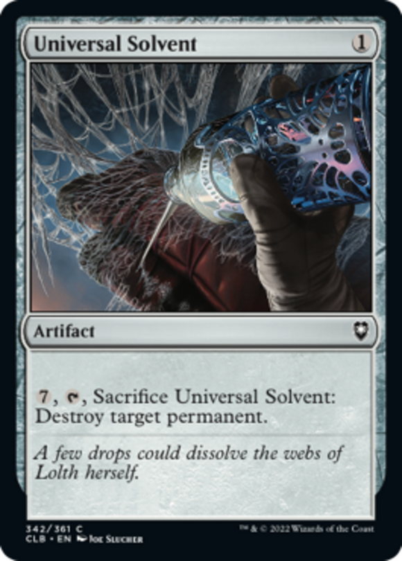 Universal Solvent - Battle for Baldur's Gate - English - NM - MTG