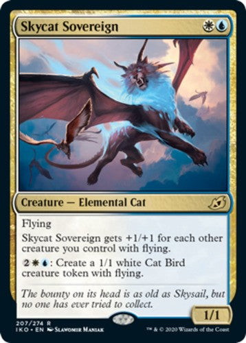 Skycat Sovereign - Ikoria: Lair of Behemoths - English - NM - MTG