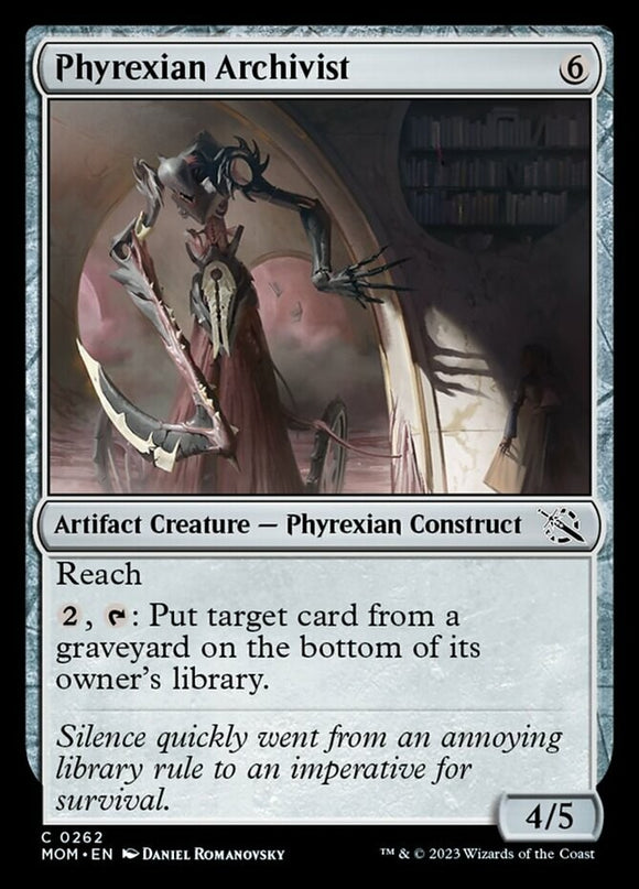 Phyrexian Archivist - March of the Machines - English - NM - MTG