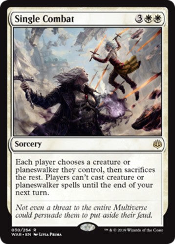 Single Combat - War Of The Spark - English - NM - MTG