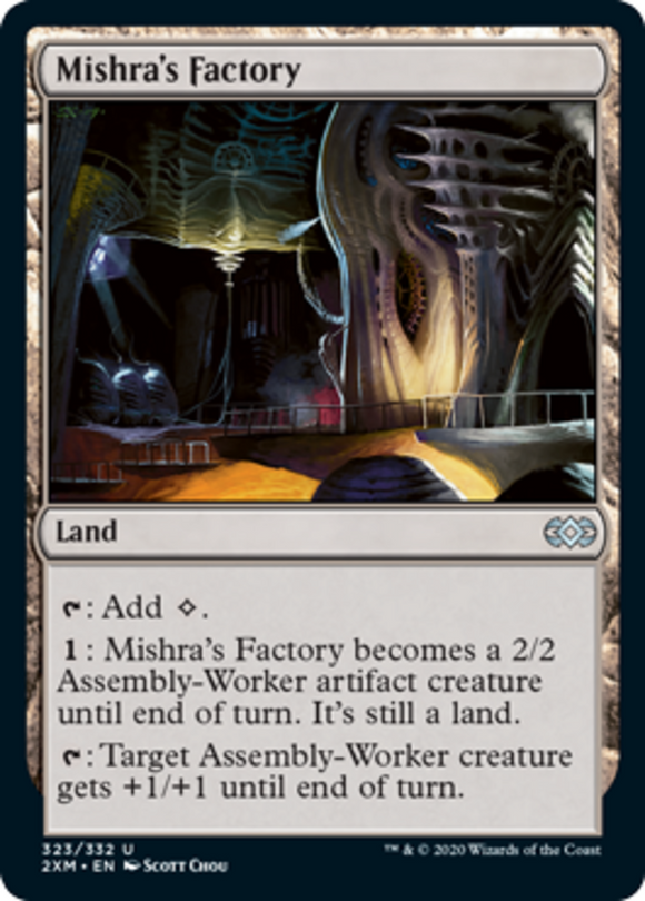 Mishra's Factory - Double Masters - English - NM - MTG