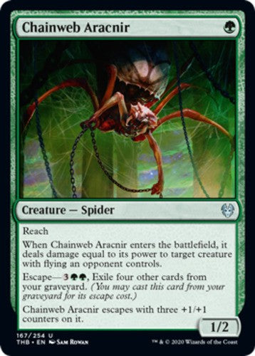 Chainweb Aracnir - Theros Beyond Death - English - NM - MTG