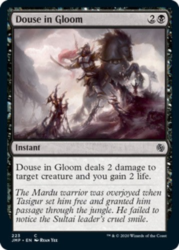 Douse in Gloom - Jumpstart - English - NM - MTG
