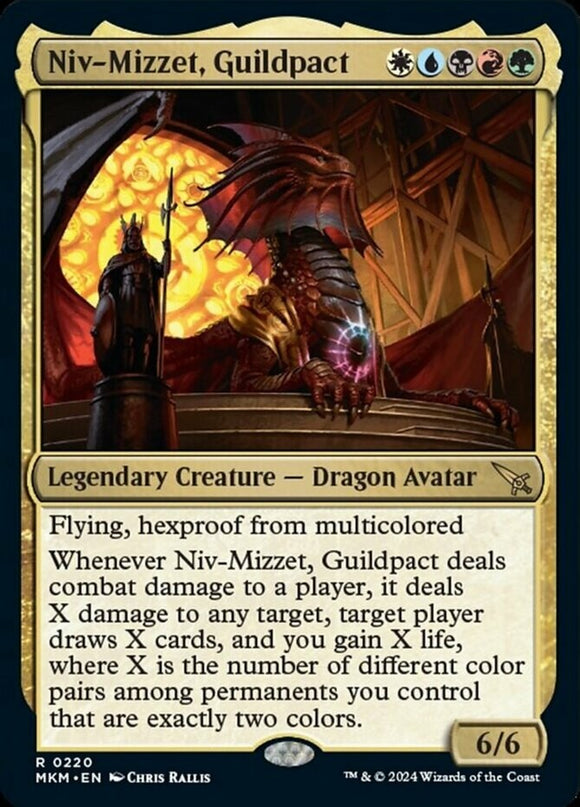 Niv-Mizzet, Guildpact - Murders at Karlov Manor - English - NM - MTG