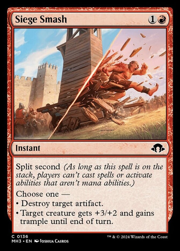 Siege Smash - Modern Horizons 3 - English - NM - MTG