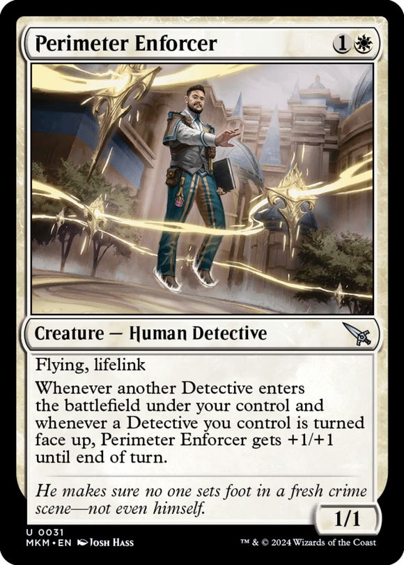 Perimeter Enforcer - Murders at Karlov Manor - English - NM - MTG