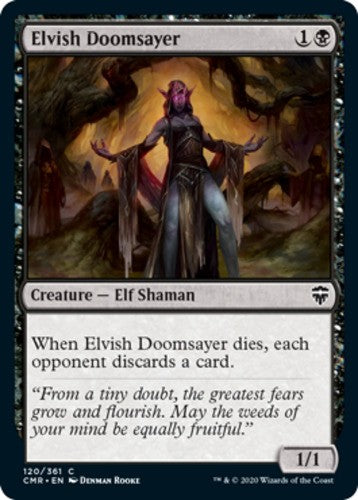 Elvish Doomsayer - Commander Legends - English - NM - MTG