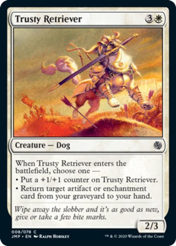 Trusty Retriever - Jumpstart - English - NM - MTG