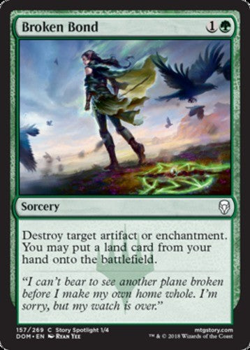 Broken Bond - Dominaria - English - NM - MTG