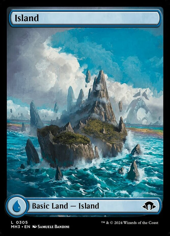Island (0305) - Modern Horizons 3 - English - NM - MTG