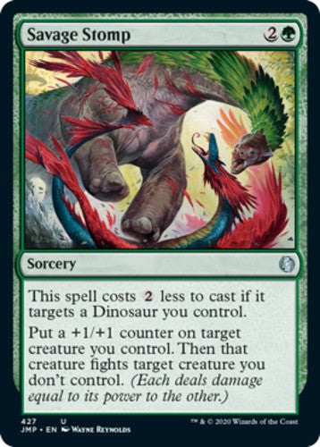 Savage Stomp - Jumpstart - English - NM - MTG