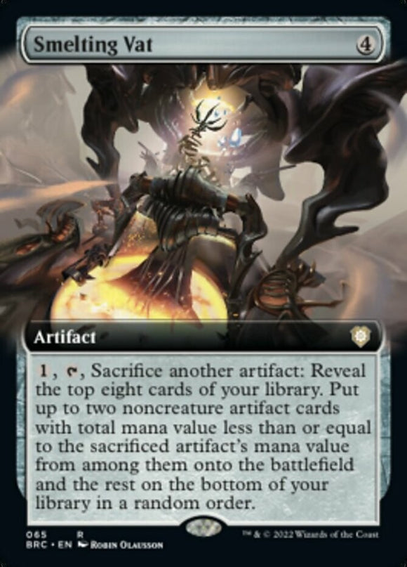 Smelting Vat - Extended Art - Commander: The Brothers' War - English - NM - MTG