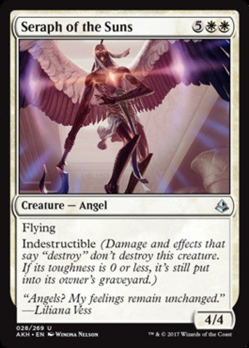Seraph of the Suns - Amonkhet - English - NM - MTG