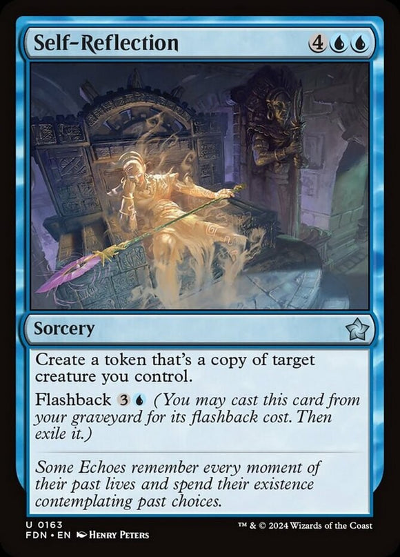 Self-Reflection - Foundations - English - NM - MTG