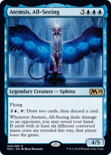 Atemsis, All-Seeing - Core Set 2020 (M20) - English - NM - MTG