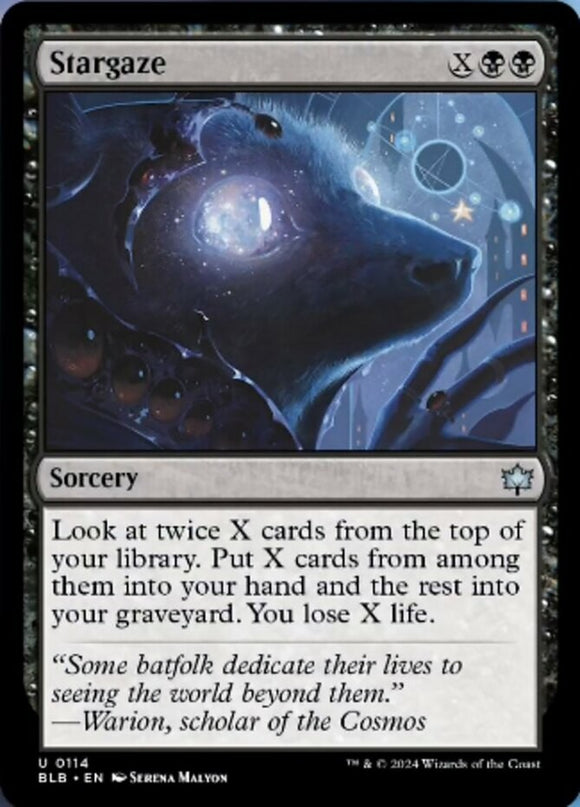 Stargaze - Bloomburrow - English - NM - MTG