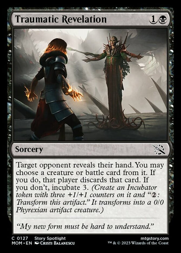 Traumatic Revelation - March of the Machines - English - NM - MTG