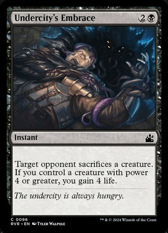 Undercity's Embrace - Ravnica Remastered - English - NM - MTG