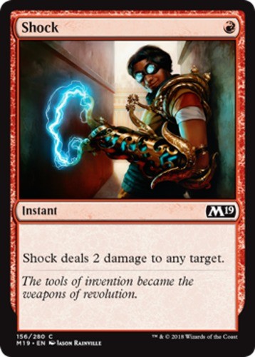 Shock - Core Set 2019 (M19) - English - NM - MTG