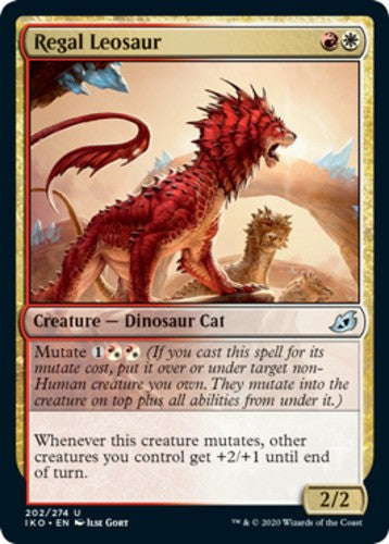 Regal Leosaur - Ikoria: Lair of Behemoths - English - NM - MTG