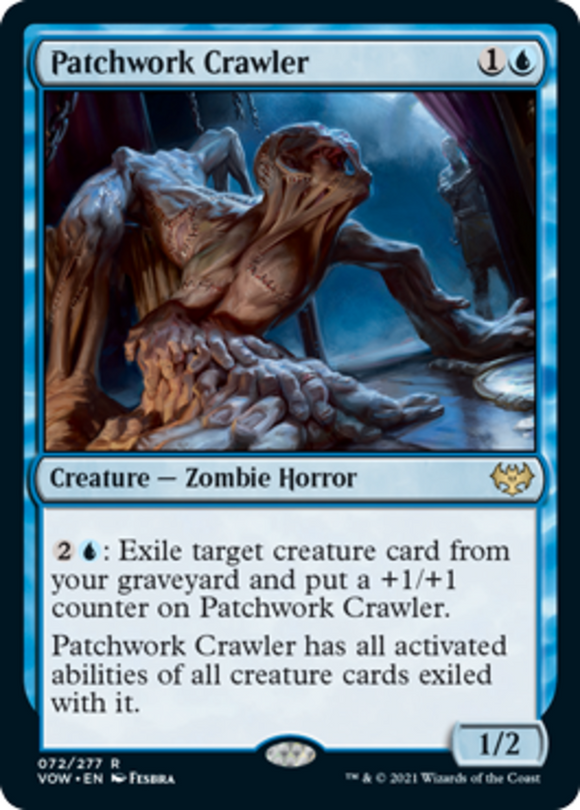 Patchwork Crawler - Innistrad: Crimson Vow - English - NM - MTG