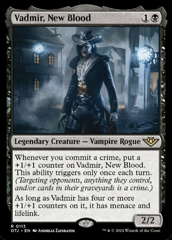 Vadmir, New Blood - Outlaws of Thunder Junction - English - NM - MTG