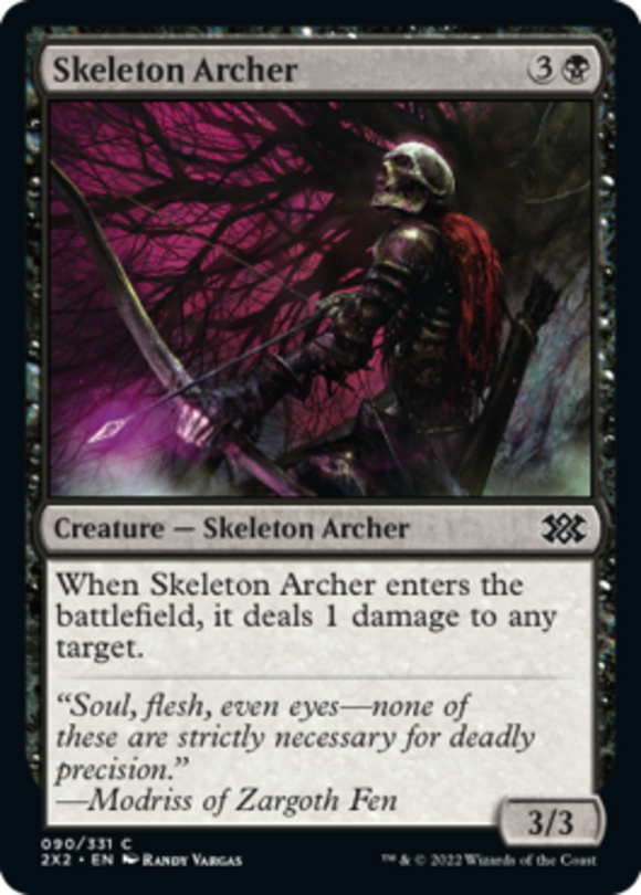 Skeleton Archer - Double Masters 2022 - English - NM - MTG