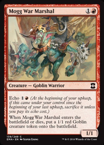 Mogg War Marshal - Eternal Masters - English - NM - MTG