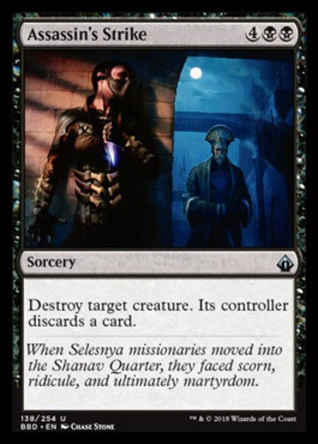 Assassin's Strike - Battlebond - English - NM - MTG