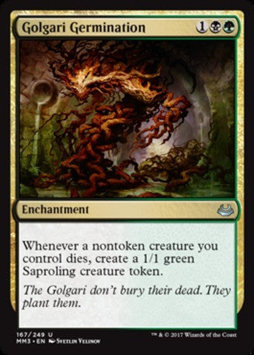 Golgari Germination - Modern Masters 2017 - English - NM - MTG