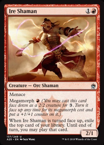 Ire Shaman - Masters 25 - English - NM - MTG