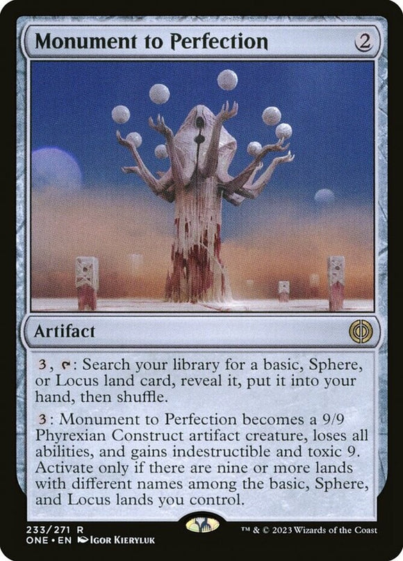 Monument to Perfection - Phyrexia: All Will Be One - English - NM - MTG
