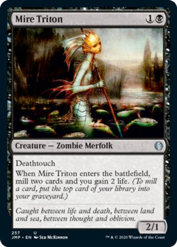 Mire Triton - Jumpstart - English - NM - MTG