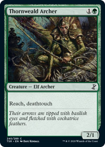 Thornweald Archer - Time Spiral Remastered - English - NM - MTG