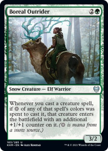 Boreal Outrider - Kaldheim - English - NM - MTG