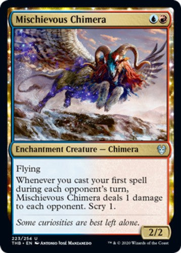 Mischievous Chimera - Theros Beyond Death - English - NM - MTG